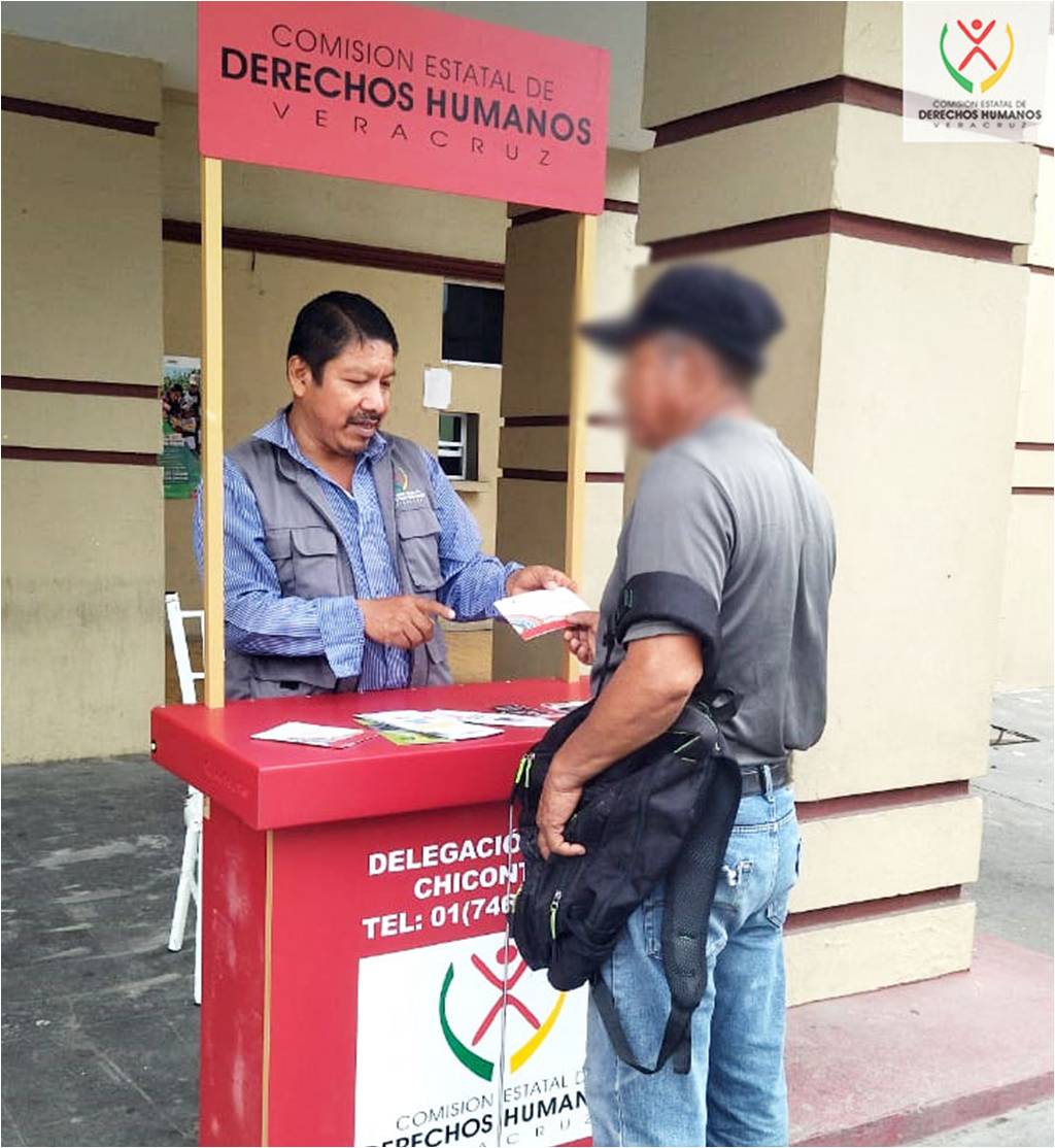 Asisti mdulo CEDHV a El Higo